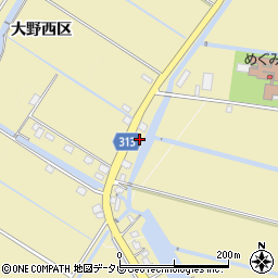 佐賀県佐賀市東与賀町大字飯盛1615周辺の地図