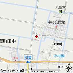 佐賀県佐賀市中村850周辺の地図