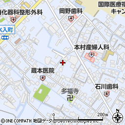 福岡県大川市榎津370-6周辺の地図