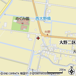 佐賀県佐賀市東与賀町大字飯盛1786周辺の地図