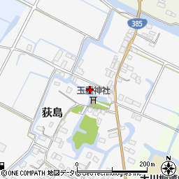 福岡県大川市荻島269周辺の地図