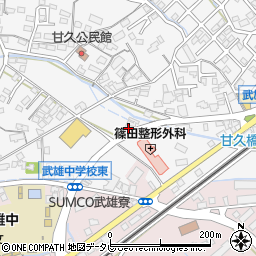 上瀧錦鯉センター周辺の地図
