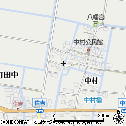佐賀県佐賀市中村758周辺の地図