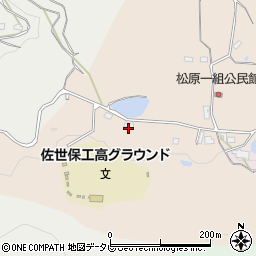 長崎県佐世保市松原町914周辺の地図