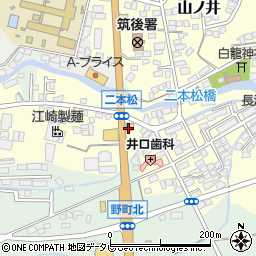 株式会社スズキ自販福岡　筑後営業所周辺の地図