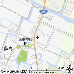福岡県大川市荻島271周辺の地図