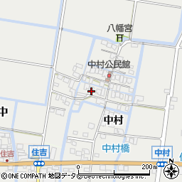 佐賀県佐賀市中村715周辺の地図