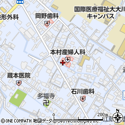 福岡県大川市榎津294-1周辺の地図