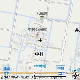 佐賀県佐賀市中村679周辺の地図