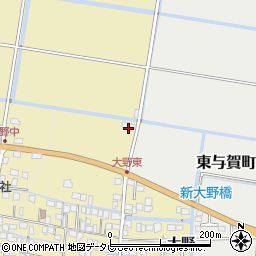 佐賀県佐賀市東与賀町大字飯盛744周辺の地図