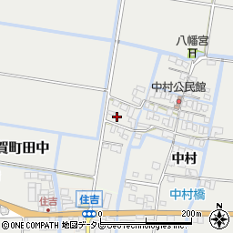 佐賀県佐賀市中村773周辺の地図