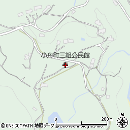 小舟町三組公民館周辺の地図