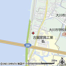 大川漁業協同組合周辺の地図