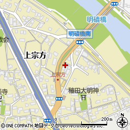 大分県大分市上宗方296周辺の地図