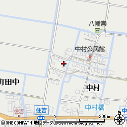 佐賀県佐賀市中村757周辺の地図