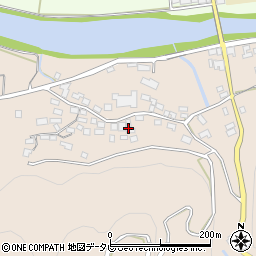 福岡県八女市黒木町土窪1477周辺の地図