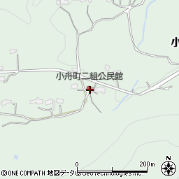 小舟町二組公民館周辺の地図