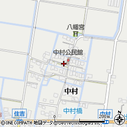 佐賀県佐賀市中村737周辺の地図