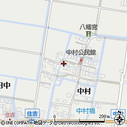 佐賀県佐賀市中村731周辺の地図