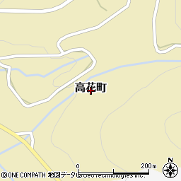 長崎県佐世保市高花町周辺の地図