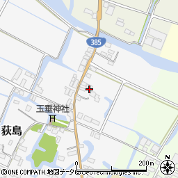 福岡県大川市荻島273-1周辺の地図