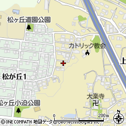 大分県大分市上宗方1793周辺の地図