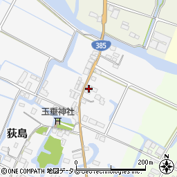 福岡県大川市荻島273周辺の地図