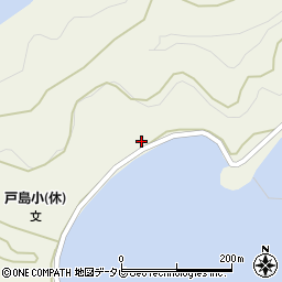 愛媛県宇和島市戸島2422周辺の地図
