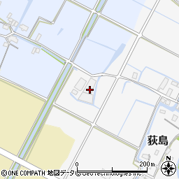 福岡県大川市荻島421周辺の地図