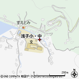 長崎県佐世保市浅子町37-26周辺の地図