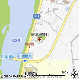 磐津地神社周辺の地図