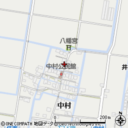佐賀県佐賀市中村740周辺の地図