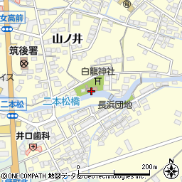 二本松公民館周辺の地図