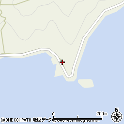 愛媛県宇和島市戸島2813周辺の地図