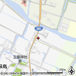 福岡県大川市荻島309周辺の地図