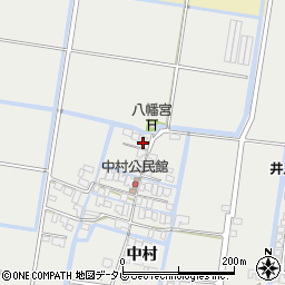佐賀県佐賀市中村743周辺の地図