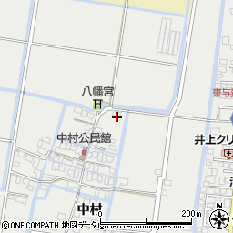 佐賀県佐賀市中村651周辺の地図