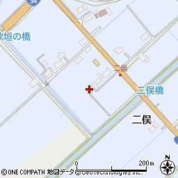 佐賀県武雄市橘町大字片白393周辺の地図