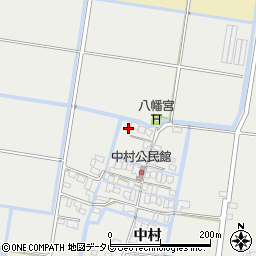 佐賀県佐賀市中村780周辺の地図