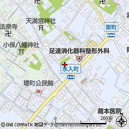 福岡県大川市榎津470周辺の地図