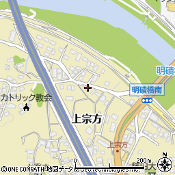 大分県大分市上宗方227周辺の地図