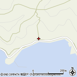 愛媛県宇和島市戸島2606周辺の地図