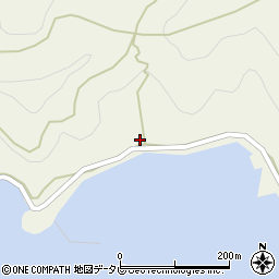 愛媛県宇和島市戸島2605周辺の地図