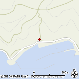 愛媛県宇和島市戸島2605周辺の地図