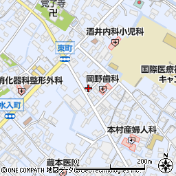 松田耳鼻咽喉科医院周辺の地図