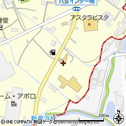 福岡中央スズキ自動車販売スズキアリーナ八女インター周辺の地図
