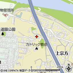 大分県大分市上宗方1769周辺の地図