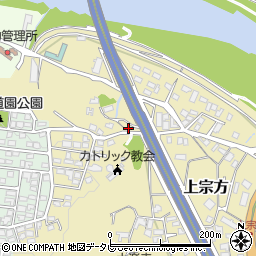 大分県大分市上宗方1768周辺の地図