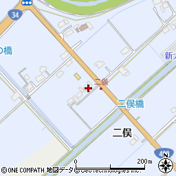 佐賀県武雄市橘町大字片白361周辺の地図