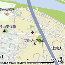 大分県大分市上宗方1770周辺の地図